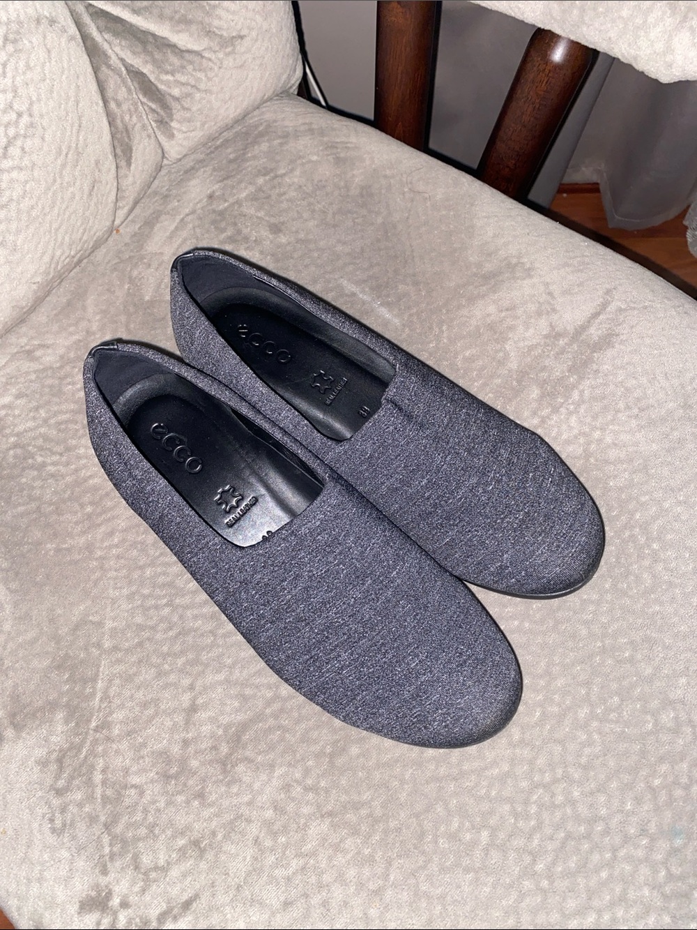 Ecco Women's Slip-On shoes— Charcoal